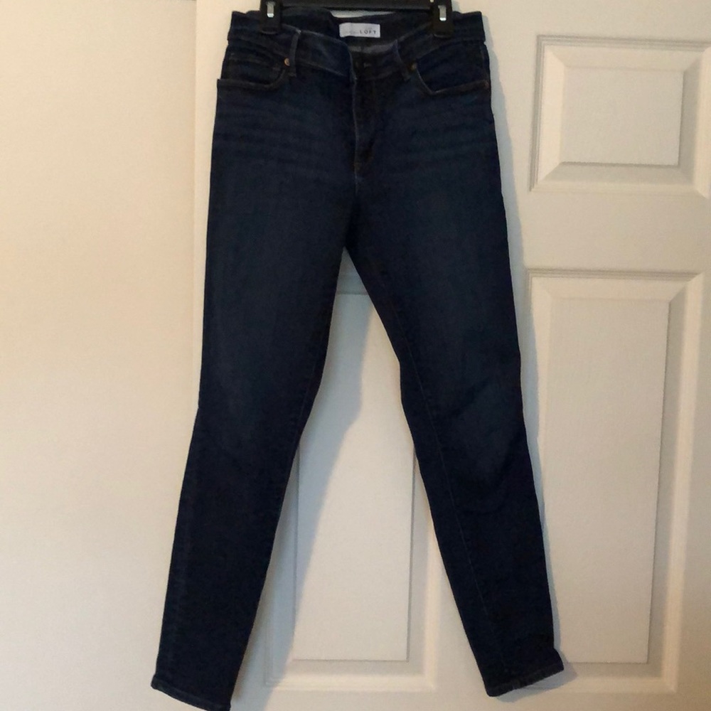 Loft skinny jeans size 4